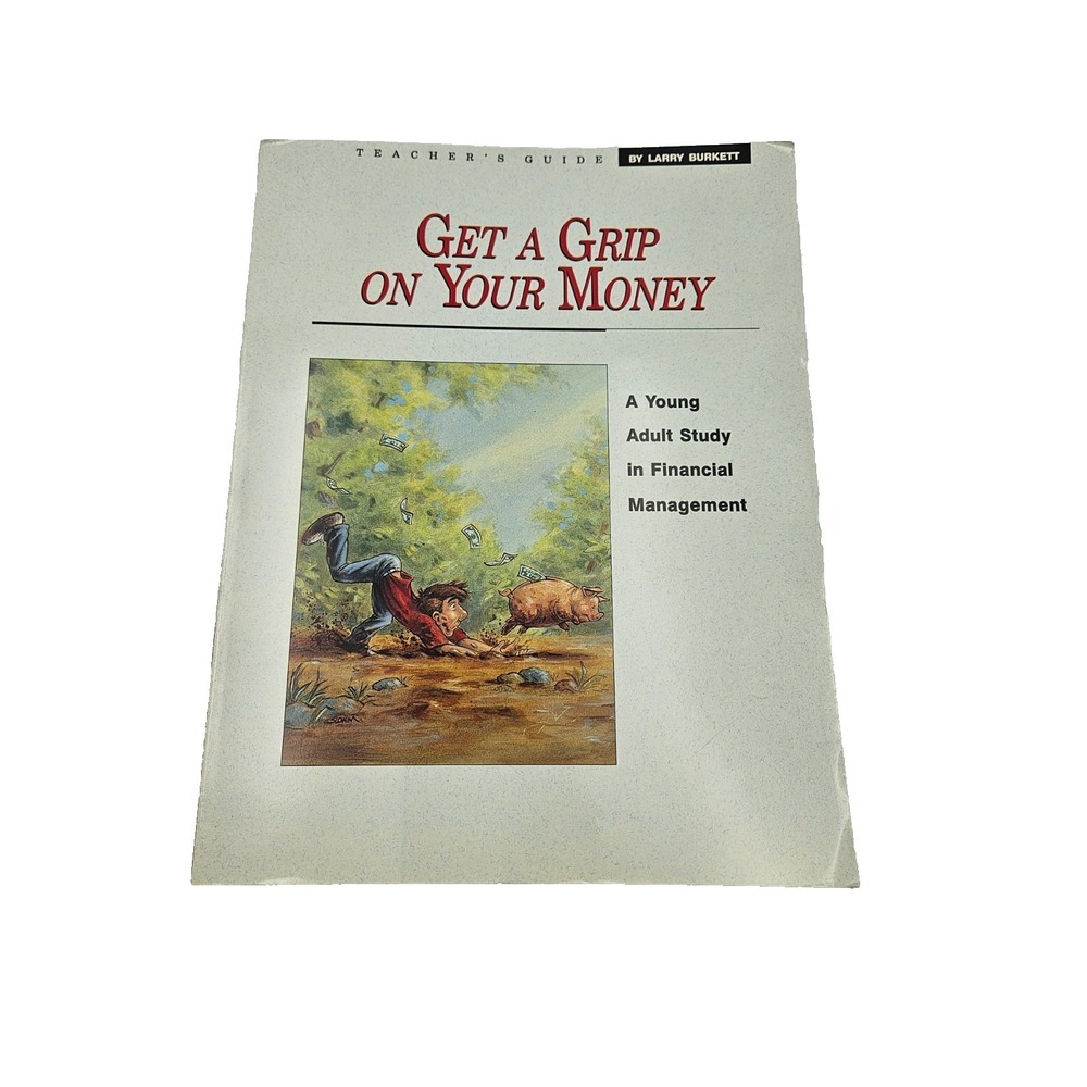 Get A Grip On Your Money Book 1990s Finance Guide Vintage Budgeting